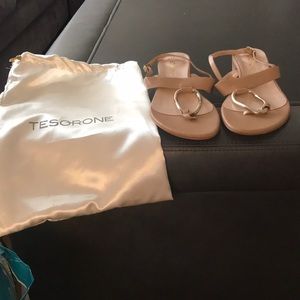 Tesorone Italian Leather Sandals